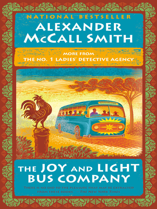 Title details for The Joy and Light Bus Company by Alexander McCall Smith - Available